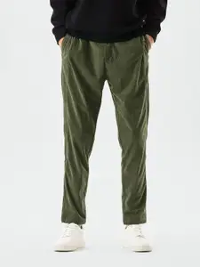Snitch Men Mid-Rise Relaxed Fit Trouser