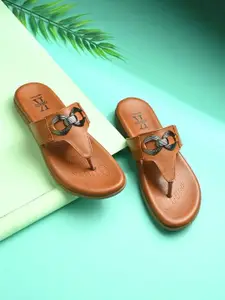 KARADDI Women T-Strap Flats