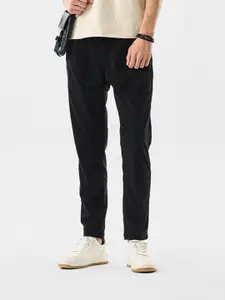 Snitch Men Mid-Rise Relaxed Fit Trousers
