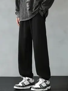 Imsa Moda Men Black Track Pants