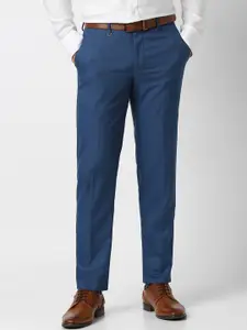 Van Heusen Men Slim Fit Formal Trousers