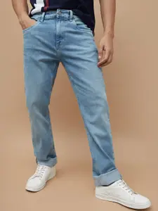 Fame Forever by Lifestyle Men Tapered Fit Mid-Rise Light Fade Jeans