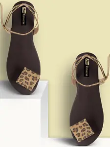 Miss Universe Women Beige Flip Flops