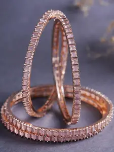 T4 JEWELS American Diamond Bangles