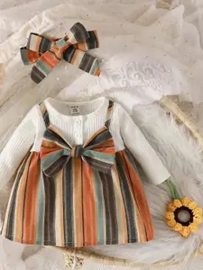 MAYARA FASHION Girls White Dresses