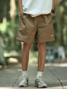 StyleCast Men Solid Mid-Rise Shorts