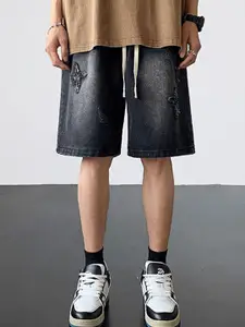 StyleCast Men Denim Mid-Rise Shorts