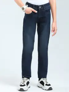 Monte Carlo Boys Slim Fit Mid-Rise Light Fade Jeans