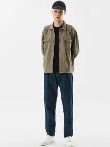 Snitch Men Solid Bomber Jacket