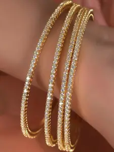 T4 JEWELS American Diamond Bangles