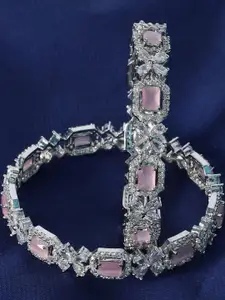 T4 JEWELS American Diamond Bangles