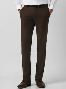 Van Heusen Men Slim Fit Formal Trousers