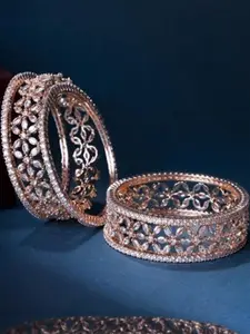 T4 JEWELS American Diamond Bangles