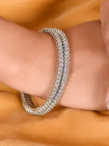 T4 JEWELS American Diamond Bangles