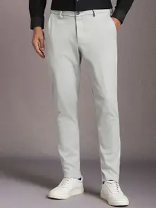 Louis Philippe Men Slim Fit Regular Trousers