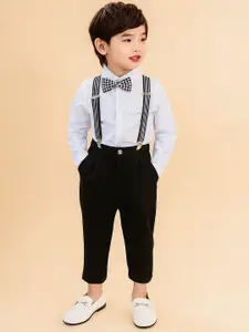 HEERALI FASHION Boys Shirt with Trousers