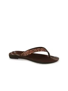 Aeroblu Women Printed Thong Flip-Flops