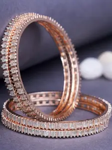 T4 JEWELS American Diamond Bangles