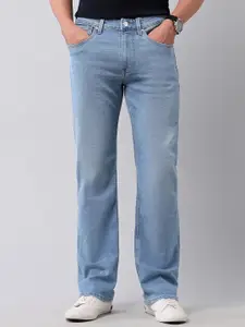 U.S. Polo Assn. Denim Co. Men Slim Fit Mid-Rise Heavy Fade Jeans