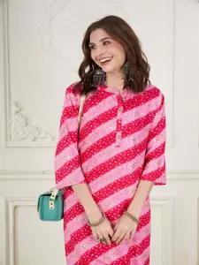 Anouk Women Bandhani Printed Kurta