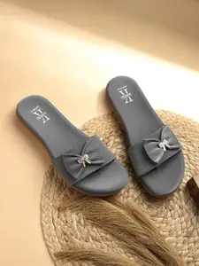 KARADDI Women Open Toe Flats