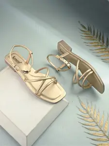 KARADDI Women Slip-On Open Toe Flats