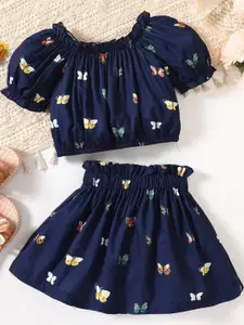 MAYARA FASHION Girls Blue Dresses