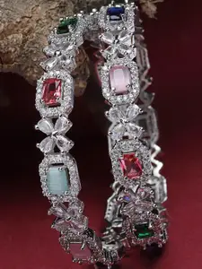 T4 JEWELS American Diamond Bangles