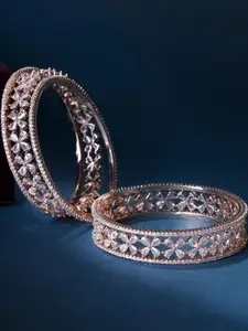 T4 JEWELS American Diamond Bangles