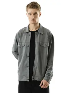 Snitch Men Solid Bomber Jacket
