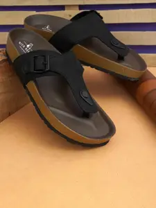 NICO NERINI Men Leather Comfort Sandals