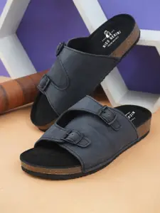 NICO NERINI Men Leather Comfort Sandals