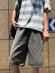 StyleCast Men Mid-Rise Denim Shorts