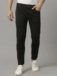 Voi Jeans Men Skinny Fit Mid-Rise Low Distress Stretchable Jeans