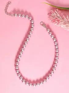 MANSIYAORANGE Gold-Plated Pearls Necklace