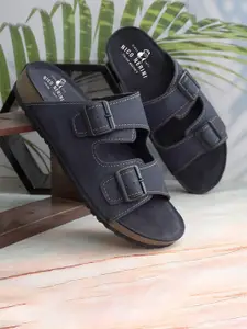 NICO NERINI Men Leather Comfort Sandals