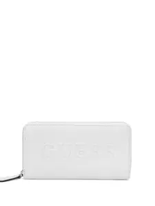 GUESS Women Zip Detail Zip Around Wallet