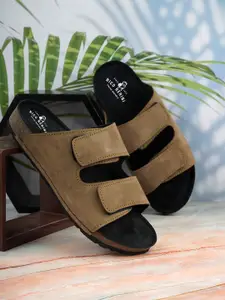 NICO NERINI Men Leather Comfort Sandals