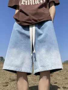 StyleCast Men Regular Fit Mid-Rise Denim Shorts