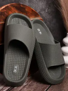 Hygear Men Self Design Open Toe Sliders