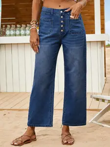 DressBerry Women Comfort Straight Fit High-Rise Stretchable Jeans