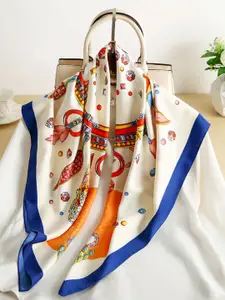 CrossKulture Women Floral Printed Scarf