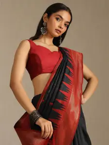Soch Woven Design Tussar Saree