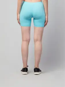 UllasPemium Pack Of 2 Women Skinny Fit Cycling Sports Shorts