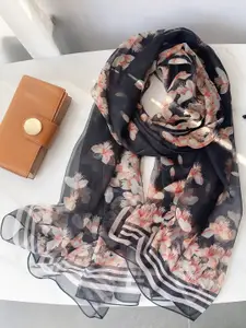 CrossKulture Women Floral Printed Scarf