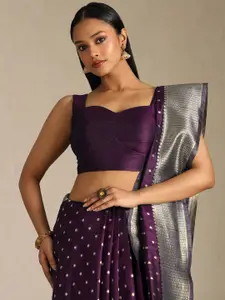 Soch  Geometric Woven Design Tussar Saree