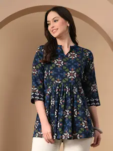 Anouk Rustic Floral Printed Pure Cotton Kurti