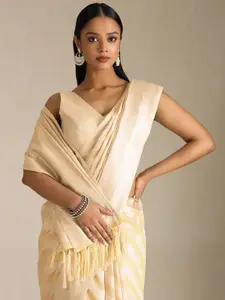 Soch Woven Design Zari Tussar Saree