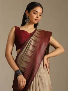 Soch Woven Design Tussar Saree