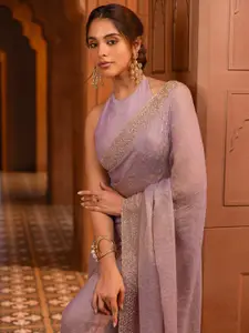 Soch Embellished Beads and Stones Pure Georgette Saree